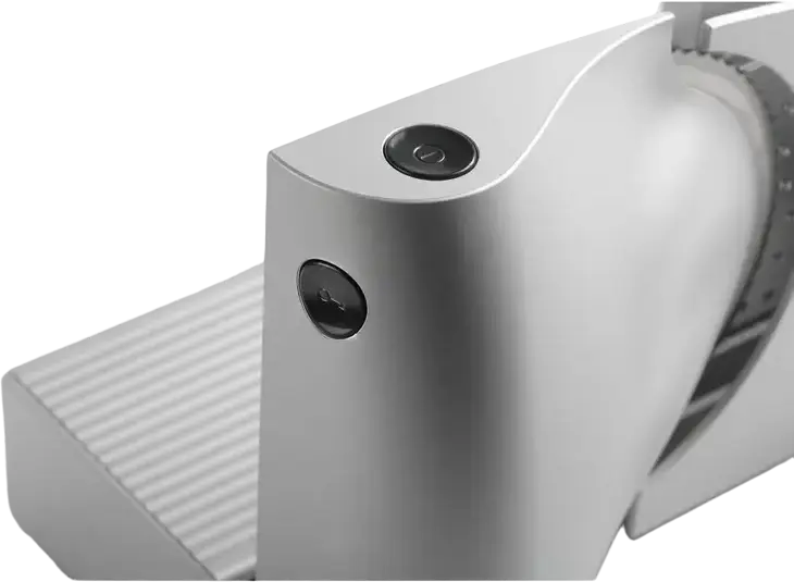 Gorenje R607A Food Slicer, 180W, 17 cm Stainless Steel Solingen Blade, 1-15 mm Adjustable Thickness, Metal and Plastic Housing, Grey