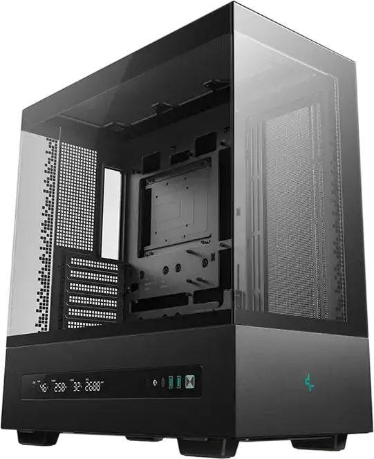 Carcasă PC Deepcool CH690 Digital, Midi-Tower, Fără PSU, Negru