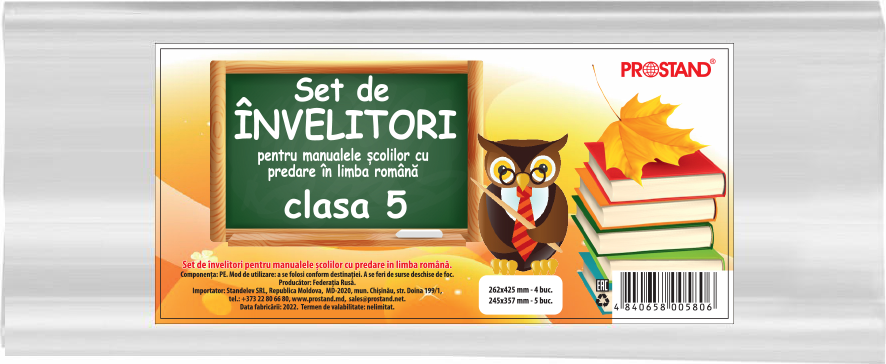 Invelitori p/u carti cl 5 rom Prostand