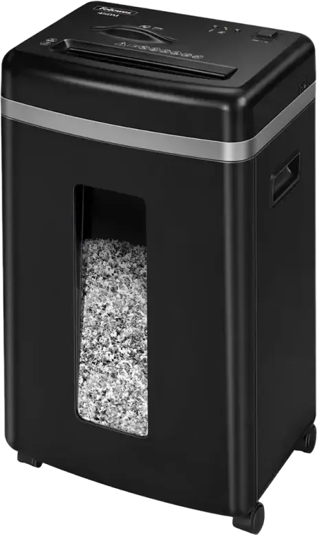 Tocător Fellowes Powershred® 450M, Negru