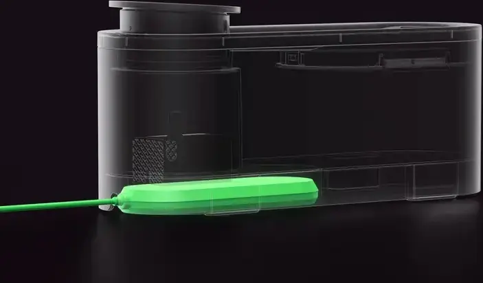 Fântână de Apă Automată pentru Animale Mova WF10 Pro, Capacitate 1.5L, Pompă Wireless, 3 Moduri de Flux, Filtrare Multi-strat, Rezistentă IPX4, Albă