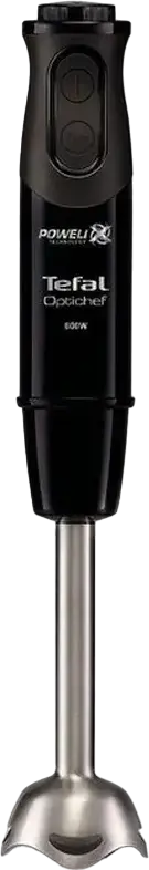 Tefal OptiChef HB641838 Hand Blender, 800W Immersion Blender with Powelix Blades, 10 Speed Levels, Turbo & Impulse Modes, 0.5L Chopper and 0.8L Beaker