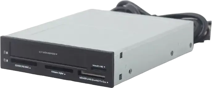 Cititor de carduri Gembird FDI2-ALLIN1-03, Gri