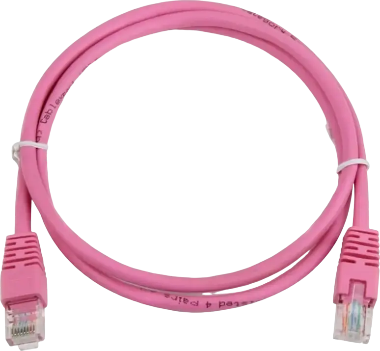 Patch cord Cablexpert PP6-1M/RO, Cat6 FTP , 1m, Roz