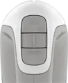 Mixer vertical Tefal Prep'Mix HT450B38, 450W, 5 Viteze cu Mod Turbo, Carcasă Plastic Alb, include 2 Teluri și 2 Cârlige pentru Aluat