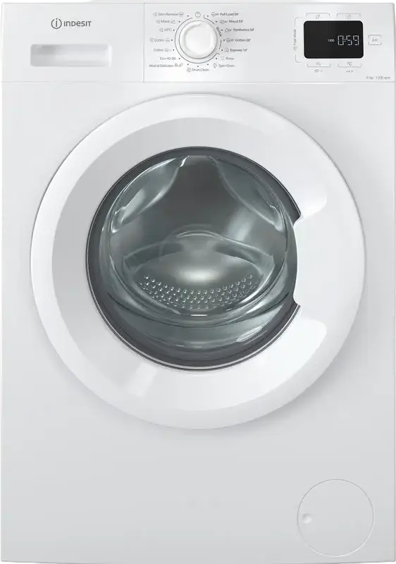 Mașină de spălat Indesit IM 642 MY , 6kg, Alb