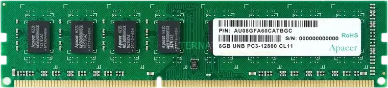 Memorie RAM Apacer AU08GFA60CATBGC, DDR3 SDRAM, 1600 MHz, 8GB