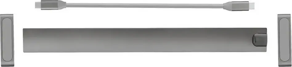 Trust Dalyx 23417 Hub USB-C 10-in-1, Statiune de Andocare din Aluminiu, HDMI, RJ45 LAN, 2x USB-C, 4x USB-A, Sloturi SD si MicroSD, Gri