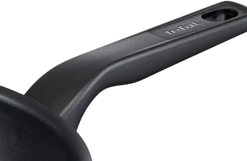 Tiga Tefal C3840653 XL Intense, 28 cm Aluminiu cu Strat Antiaderent Titanium 2X si Indicator Termic Thermo-spot, Fabricata in Franta, Neagra