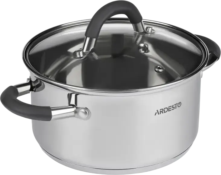 Cratiță Ardesto AR1908CS, 0,8L, 12cm, Oțel inoxidabil