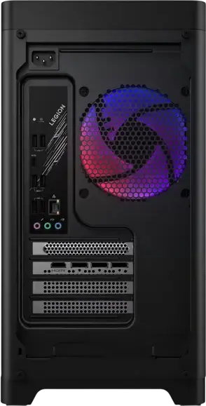 Lenovo Legion T5 30AGB10 Gaming Desktop Tower, AMD Ryzen 7 7800X3D, 32GB DDR5 5600MHz, 1TB SSD PCIe Gen4, NVIDIA GeForce RTX 5070 12GB GDDR7, Wi-Fi 7, Black