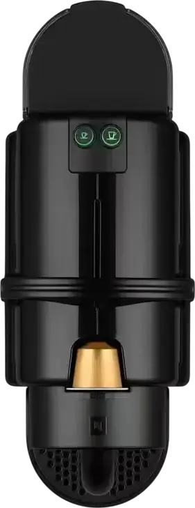aparat de cafea DeLonghi Inissia EN80 BAE Capsule Nespresso, Pompa 19 Bar, 1260W, Rezervor 0.7L, Negru, cu Spumator de Lapte Aeroccino, Espresso si Lungo