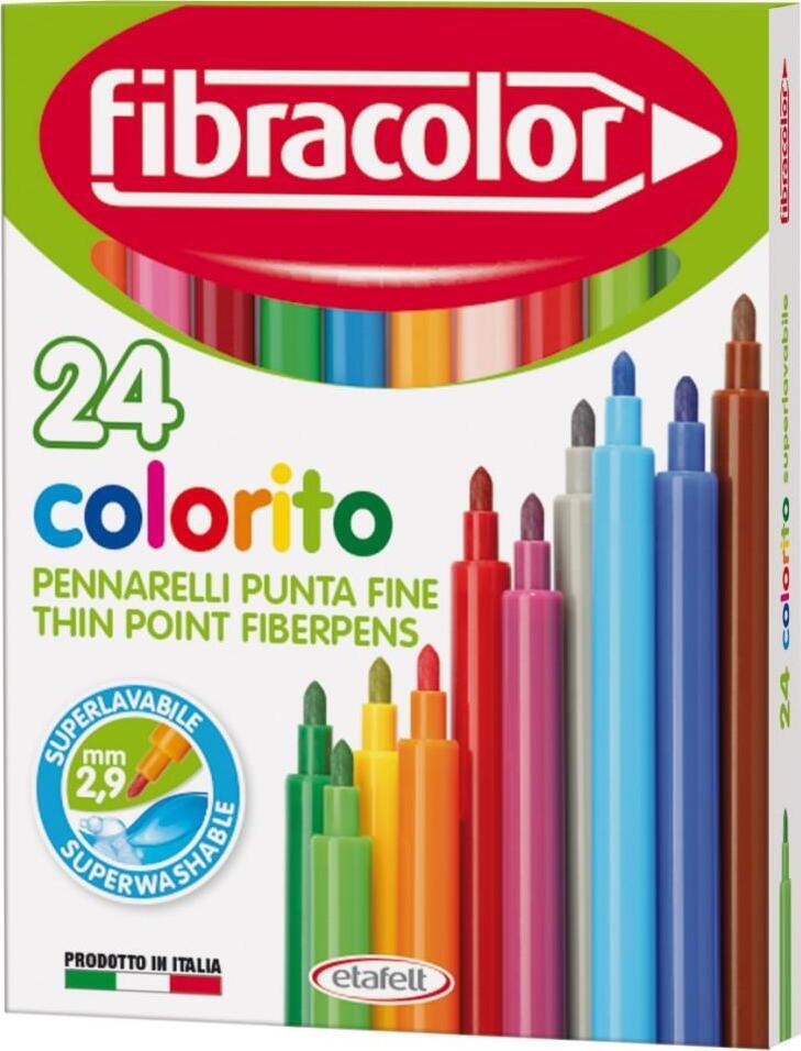 Carioci 24 cul  lavabile  Fibracolor 10539SW024SE