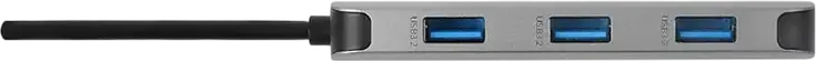 Stație de andocare Acer HP.DSCAB.018 USB-C, Metal Argintiu, HDMI 4K@60Hz, 3x USB-A 5Gb/s, Sloturi Card SD/microSD, Power Delivery 100W, 101.6x40x12.5mm