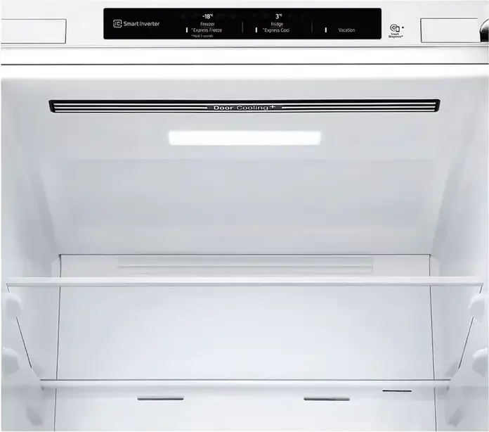 LG GBV3100ESW Freestanding Bottom Freezer Refrigerator, 344L Total Net Volume, No Frost, Smart Inverter Compressor, DoorCooling+, White, 186 cm