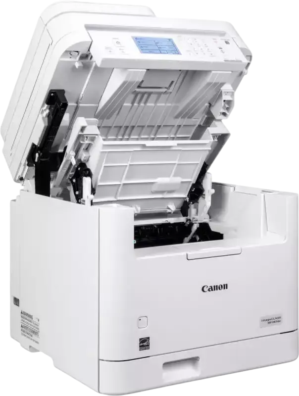 Canon i-Sensys MF287dw Monochrome Laser Multi-function Printer, Print Copy Scan Fax, 33.2 ppm, Auto Duplex, ADF, Ethernet, Wireless, White
