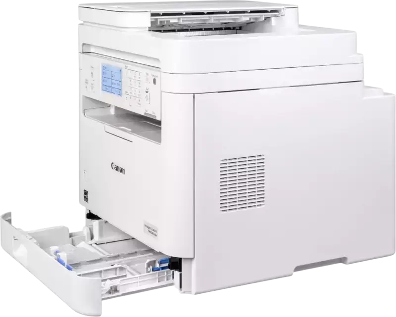 Canon i-Sensys MF287dw Monochrome Laser Multi-function Printer, Print Copy Scan Fax, 33.2 ppm, Auto Duplex, ADF, Ethernet, Wireless, White