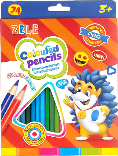 Prostand Creioane color 24 cul. ZL-5002-24