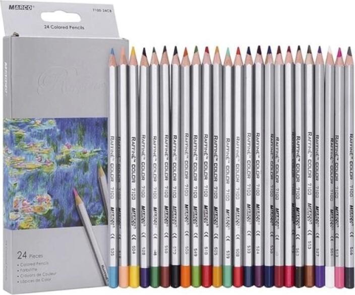 Creioane color 24 cul. MARCO Raffine 7100-24CB  1/6