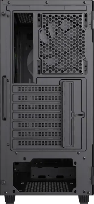 Gamemax Diamond CP WT Midi-Tower E-ATX Case, Black, Tempered Glass, ARGB Lighting, 4 Preinstalled Fans, Support GPU 340mm, CPU Cooler 170mm
