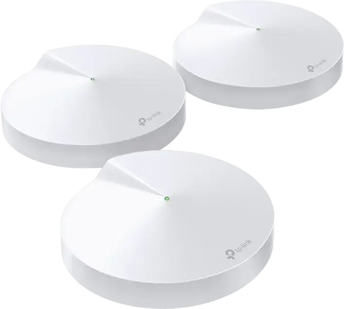 Sistem Wi-Fi Mesh TP-LINK Deco M5 (3-Pack), Alb