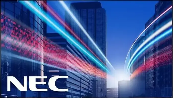 NEC MultiSync X554UNV-2 55" Video Wall Display, FHD 1920x1080, SVA Panel, Direct LED, 500 cd/m2 Brightness, 3.5mm Bezel, HDMI, DVI, VGA, NFC, Black