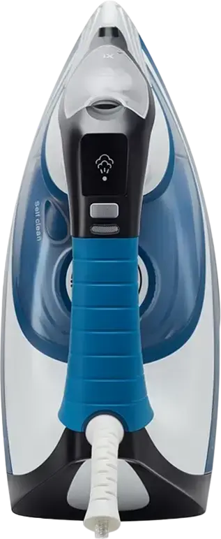 Polaris PIR3033 Steam Generator Iron, 3000W, PRO 5 Ceramic Soleplate, 450ml Tank, 260g/min Steam Boost, Anti-calc & Auto Shut-off, Blue and White