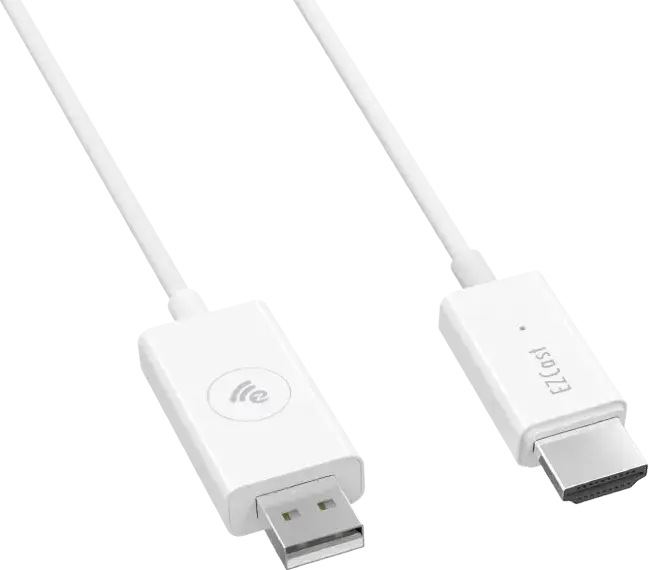Dongle HDMI Wireless Acer Aopen EZCast CS2, Dual Band 2.4GHz/5GHz 802.11ac, Rezolutie 1080p 60fps, Miracast DLNA EZAir, Compatibil Windows macOS Android iOS