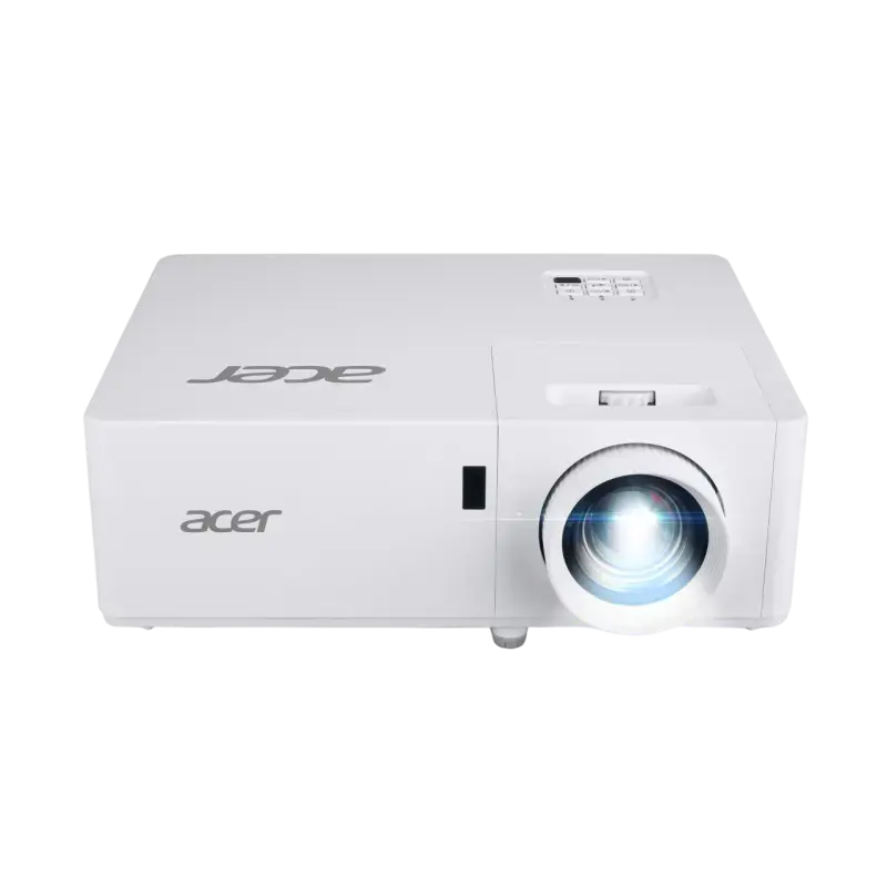 Лазерный проектор Acer PL6620, разрешение WUXGA 1920x1200, поддержка 4K UHD, 6000 ANSI люмен, DLP, HDR10, ресурс 20000ч, оптический зум 1.7x, белый