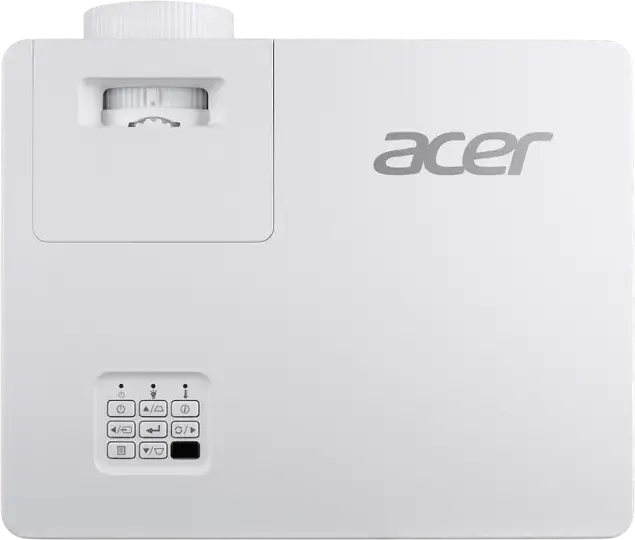 Лазерный проектор Acer PL6620, разрешение WUXGA 1920x1200, поддержка 4K UHD, 6000 ANSI люмен, DLP, HDR10, ресурс 20000ч, оптический зум 1.7x, белый