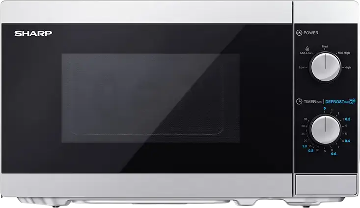 Cuptor cu microunde Sharp YC-MS01E-S, Alb