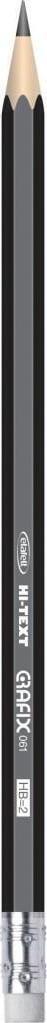 Creion cu radiera 061  Hi-Text Grafix HB