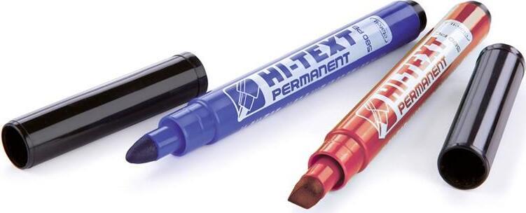 Marker permanent Hi-Text 580PB rosu