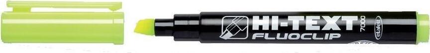 Textmarker  Hi-Text Fluoclip 7000 102  galben