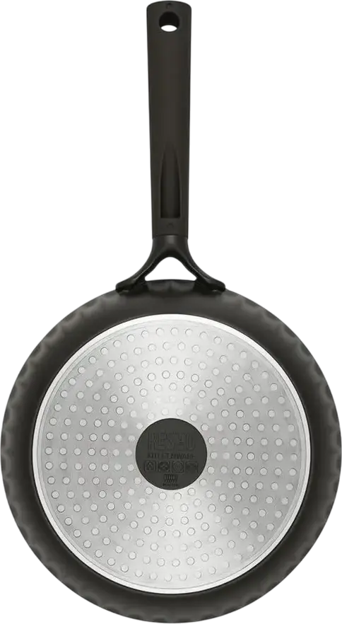Resto Kitchenware Ascella 94009 Aluminium Frying Pan 24cm, Pfluon Cookmark Non-Stick Coating, Induction Bottom, PFOA Free, Dishwasher Safe