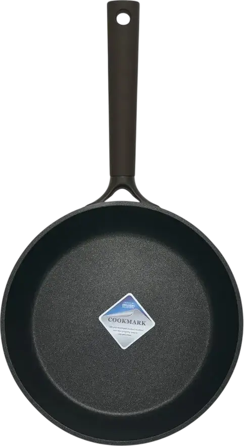 Resto Kitchenware Ascella 94009 Aluminium Frying Pan 24cm, Pfluon Cookmark Non-Stick Coating, Induction Bottom, PFOA Free, Dishwasher Safe