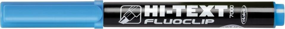 Textmarker  Hi-Text Fluoclip 7000 164  albastru