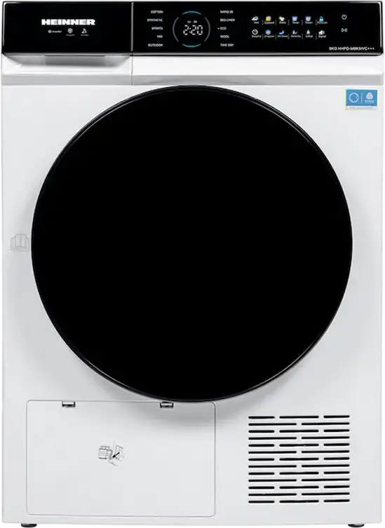 Uscător de rufe Heinner HHPD-M9K5IVC+++, 9kg, Alb