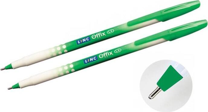 Pix cu bila LINC Offix 1.0mm 1500F 1/50 verde