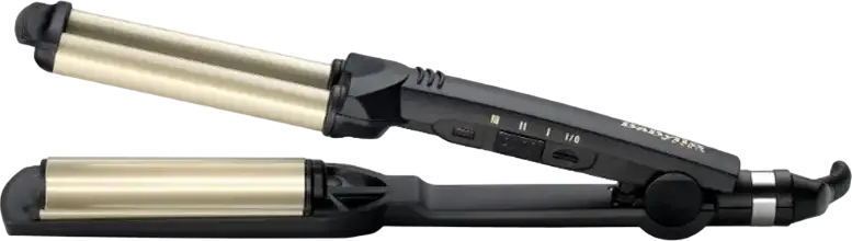 Плойка для создания волн BaByliss Easy Waves C260E с двойным цилиндром 15 мм, титано-керамическое покрытие, 3 режима температуры (160-200°C), быстрый нагрев и термоковрик