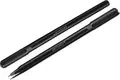 LINC Pentonic Ballpoint Pen 0.7mm, Low Viscosity Waterproof Fast-Drying Black Ink, Tungsten Carbide Tip, Matte Black Ergonomic Body with Cap