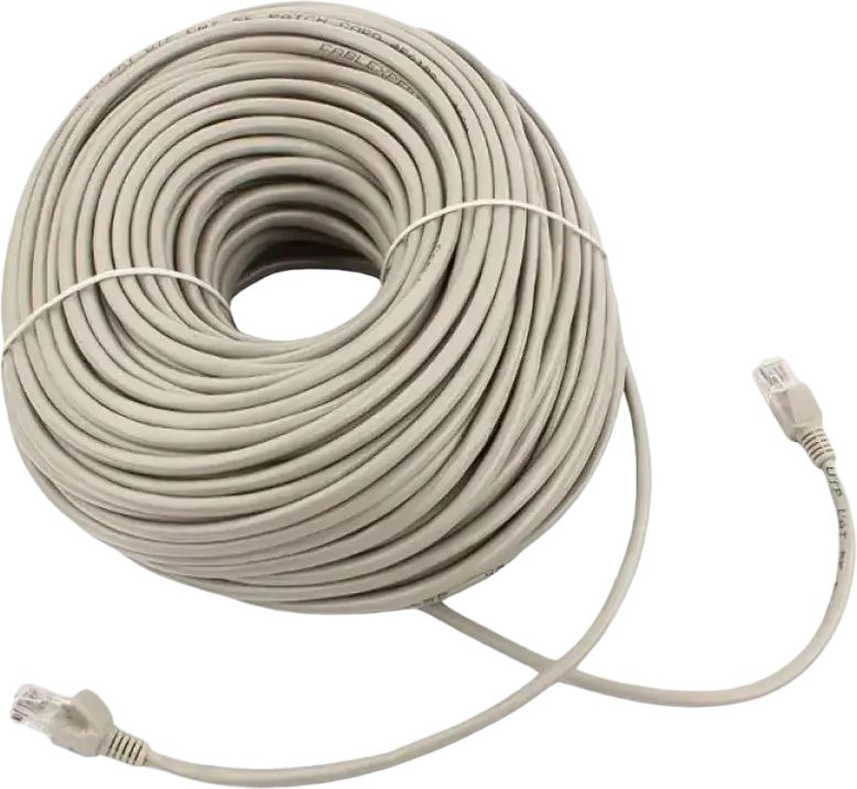 Patch cord Cablexpert PP12-50M, CAT5e UTP, 50m, Gri