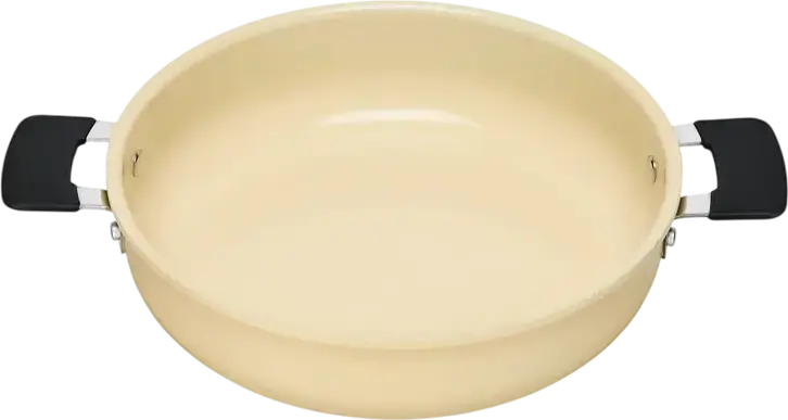 RESTO 95802 Save & Stock Cookware Set, Non-Stick Aluminium Pots and Pans with Detachable Handle, Glass Lids, Induction Compatible, PTFE/PFAS Free, Beige