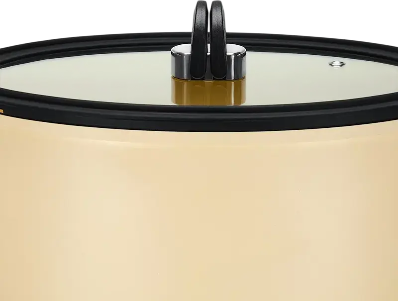RESTO 95802 Save & Stock Cookware Set, Non-Stick Aluminium Pots and Pans with Detachable Handle, Glass Lids, Induction Compatible, PTFE/PFAS Free, Beige
