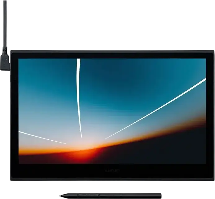 Wacom Movink 13 (DTH135K0B) Tabletă Grafică cu Ecran OLED, 13.3 inch FHD 1920x1080, Stylus Wacom Pro Pen 3, DCI-P3 100%, Multi-Touch, USB-C, Negru