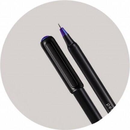 LINC Pentonic 7024 Oil-Based Ballpoint Pen, 0.7mm Fine Tip, Smooth Quick-Drying Smudge-Resistant Ink, Ergonomic Lightweight Body for Office and School