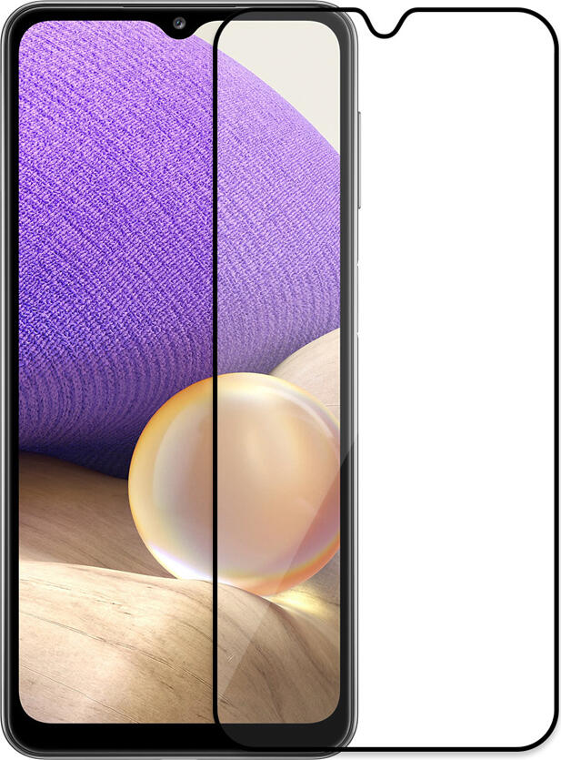 Helmet Diamond Glass 4D Samsung A22, Black