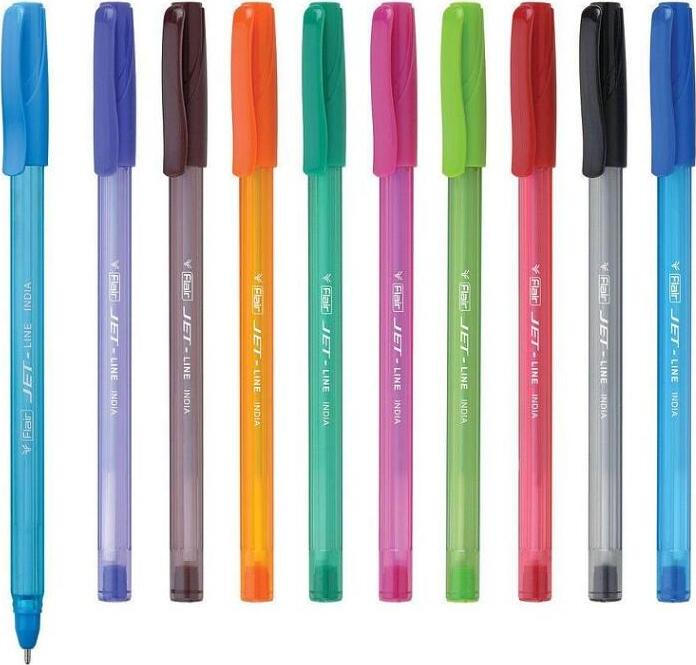 Set pix cu bila color FLAIR Jet Trendz 10 buc.118T 0.7 mm 1/12/120