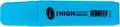 Bion 9184 Highlighter with 5.15 mm Chisel Nib, Fast-Drying Non-Smudge Ink, Ergonomic Body, Non-Toxic for School and Office