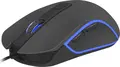 Mouse Gaming Optic cu Fir Genesis Krypton 150 NMG-1410, Rezolutie 2400 DPI, Switch-uri Huano, Iluminare LED 7 Culori, Design Ergonomic, USB, Negru